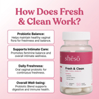 Shēsō Fresh & Clean pH Balancing Vaginal Support