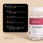 Shēsō Fresh & Clean pH Balancing Vaginal Support