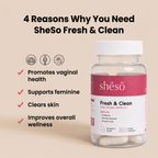 Shēsō Fresh & Clean pH Balancing Vaginal Support